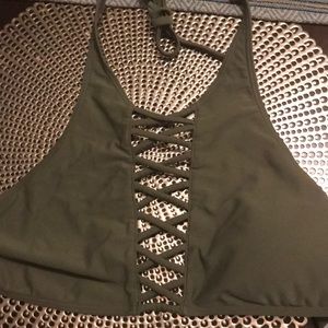 hollister swimming top